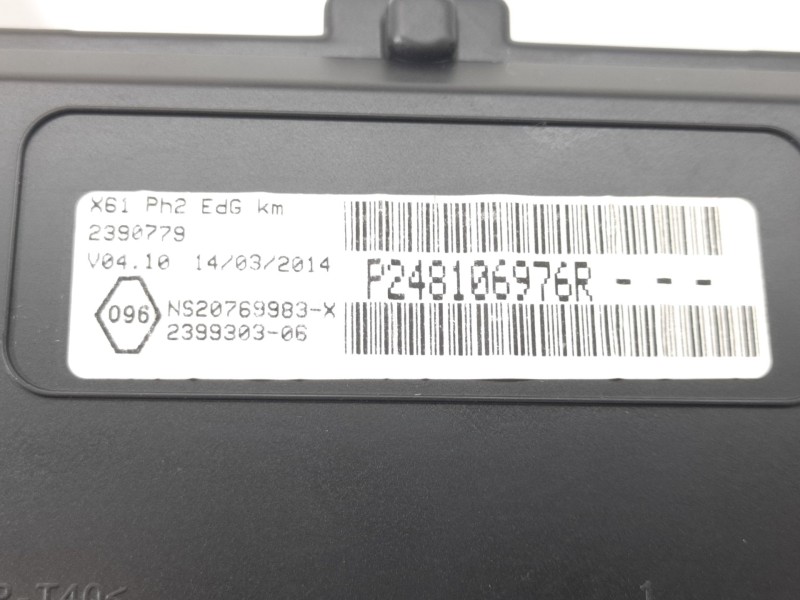 Recambio de cuadro instrumentos para renault kangoo / grand kangoo ii (kw0/1_) 1.5 dci 90 (kw05, kw08, kw0g, kw11) referencia OE