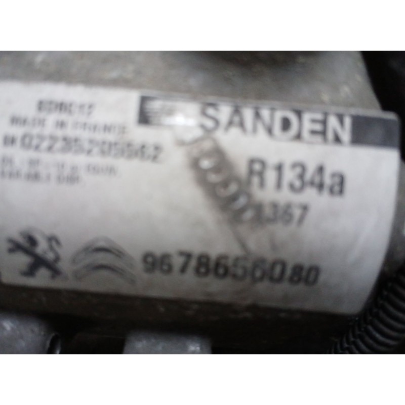 Recambio de compresor aire acondicionado para peugeot 208 i (ca_, cc_) 1.4 hdi referencia OEM IAM 9678656080  