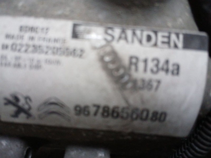Recambio de compresor aire acondicionado para peugeot 208 i (ca_, cc_) 1.4 hdi referencia OEM IAM 9678656080  