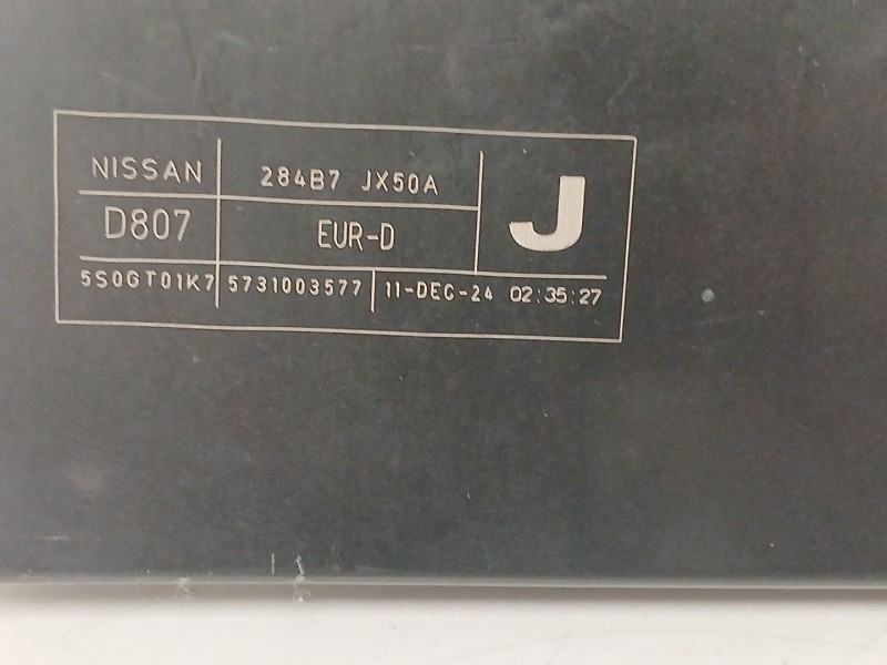 Recambio de caja reles / fusibles para nissan nv200 furgoneta 1.5 dci 90 (m20, m20m) referencia OEM IAM 284B7JK50A D807 57310035