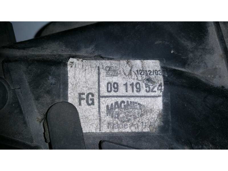 Recambio de faro derecho para opel vectra b berlina básico (1999) referencia OEM IAM 09119524  