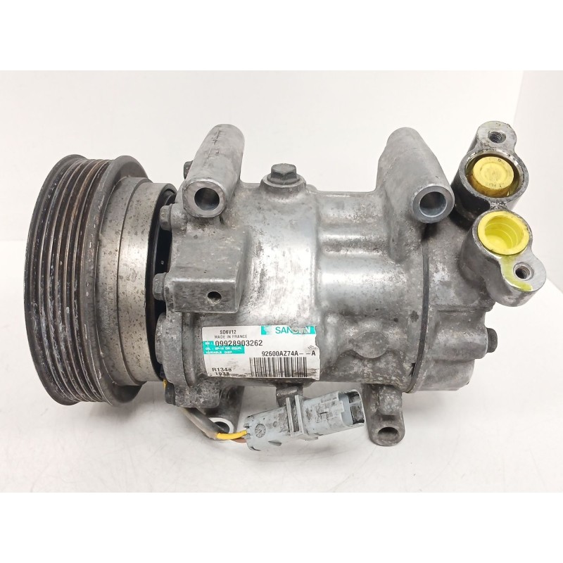 Recambio de compresor aire acondicionado para nissan nv200 furgoneta 1.5 dci 90 (m20, m20m) referencia OEM IAM 92600AZ74A  