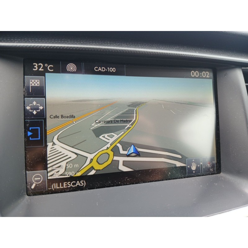 Recambio de pantalla multifuncion para peugeot 508 sw i (8e_) 2.0 bluehdi 180 referencia OEM IAM   