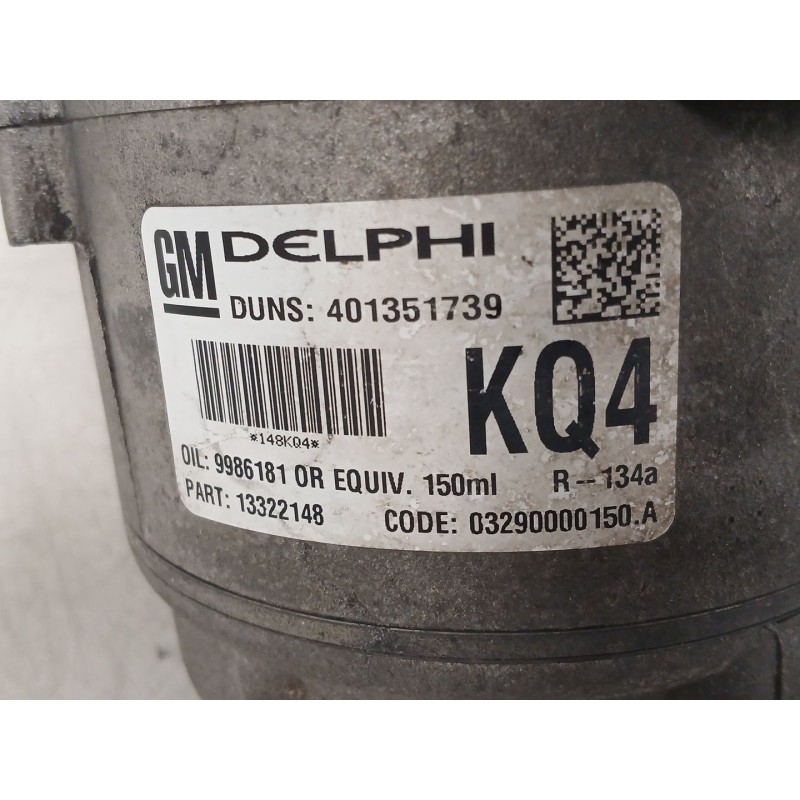 Recambio de compresor aire acondicionado para opel zafira / zafira family b (a05) 1.7 cdti (m75) referencia OEM IAM 401351739 13