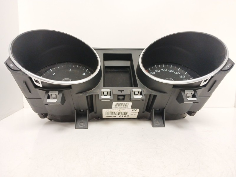 Recambio de cuadro instrumentos para volkswagen golf vi (5k1) 2.0 tdi referencia OEM IAM 5K00920870C  