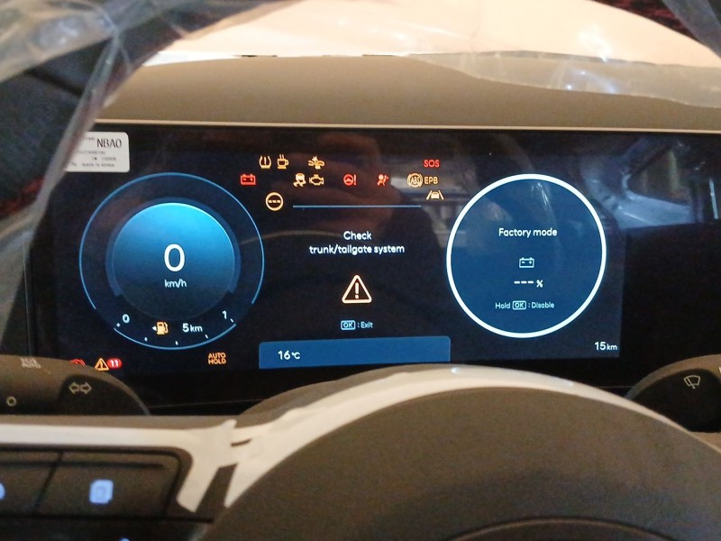 Recambio de cuadro instrumentos para hyundai tucson (nx4e, nx4a) 1.6 t-gdi referencia OEM IAM   