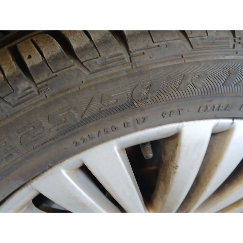 Recambio de juego llantas para opel astra j (p10) 1.7 cdti (68) referencia OEM IAM 225/50/17 COMPLETAS CON NEUMATICON EN BUEN ES