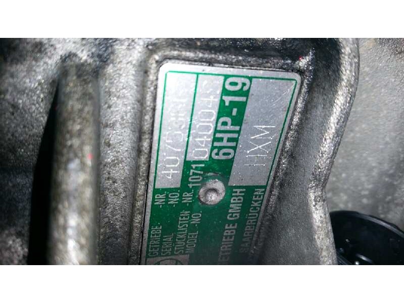 Recambio de caja cambios para audi a6 berlina (4f2) 2.7 tdi referencia OEM IAM HXM  