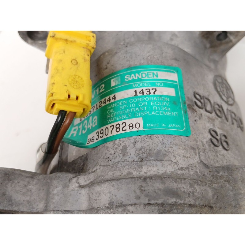 Recambio de compresor aire acondicionado para peugeot 307 break (3e) 2.0 hdi 90 referencia OEM IAM 9639078280 1437 
