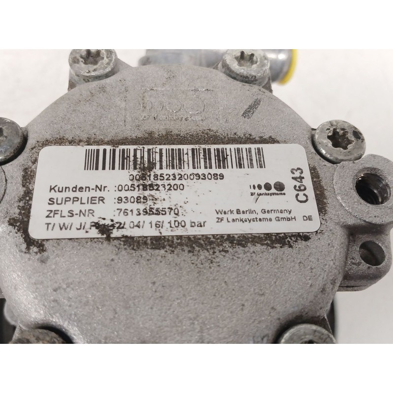 Recambio de bomba direccion para opel combo furgoneta/monovolumen (x12) 1.6 cdti (b05) referencia OEM IAM 00518523200 7613955570