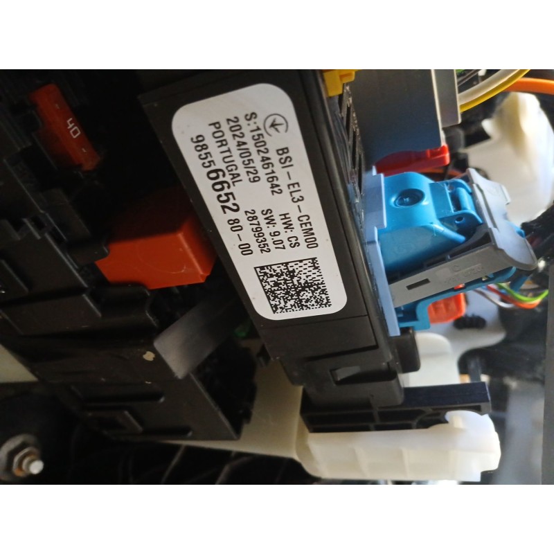 Recambio de caja reles / fusibles para opel combo e tour / life (k9) 1.5 referencia OEM IAM 9855665280 BSIEL3 