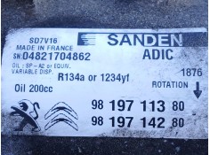 Recambio de compresor aire acondicionado para citroën jumper iii autobús 2.0 bluehdi 130 referencia OEM IAM 9819711380 981971428