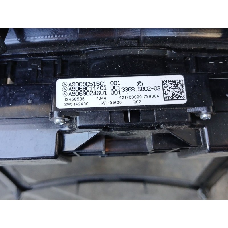 Recambio de warning para mercedes-benz sprinter 3-t furgoneta (b906) 216 cdi (906.611, 906.613) referencia OEM IAM A9069051601 A