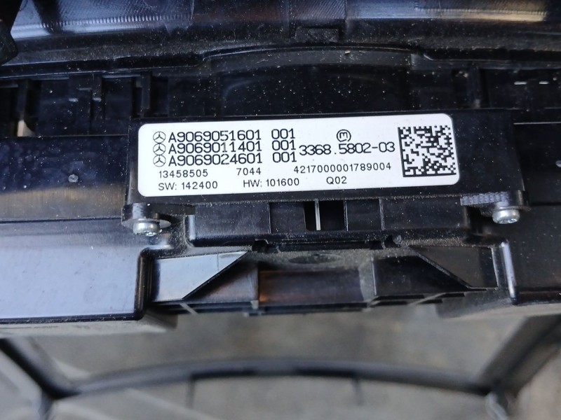Recambio de warning para mercedes-benz sprinter 3-t furgoneta (b906) 216 cdi (906.611, 906.613) referencia OEM IAM A9069051601 A