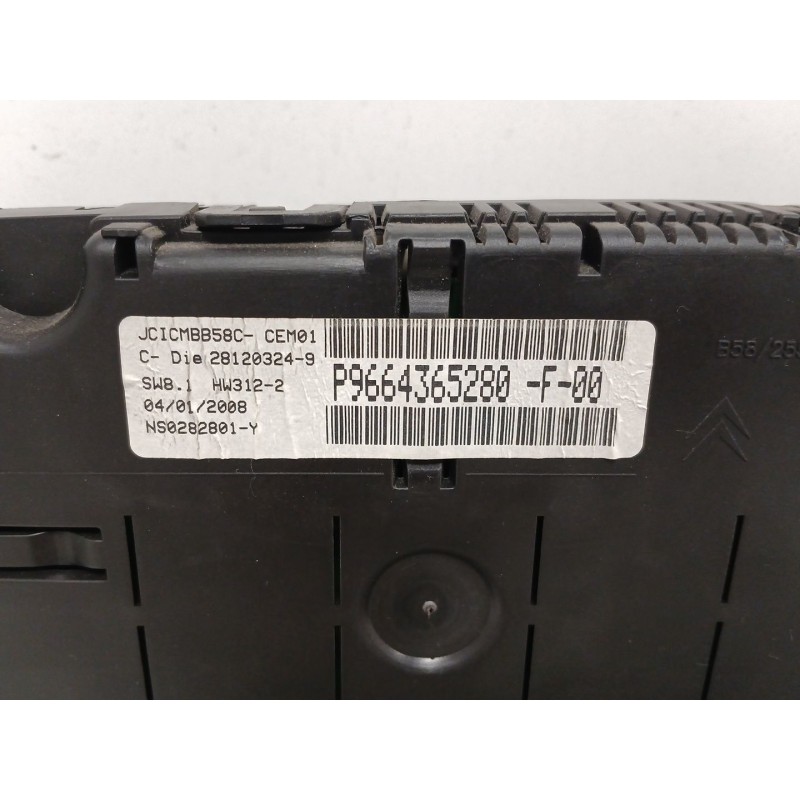 Recambio de cuadro instrumentos para citroën c4 grand picasso i (ua_) 2.0 hdi 138 referencia OEM IAM 9664365280  