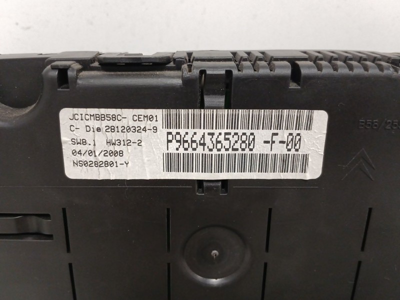 Recambio de cuadro instrumentos para citroën c4 grand picasso i (ua_) 2.0 hdi 138 referencia OEM IAM 9664365280  