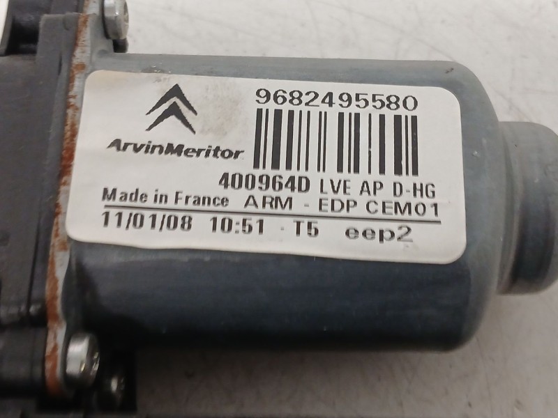 Recambio de motor elevalunas delantero derecho para citroën c4 grand picasso i (ua_) 2.0 hdi 138 referencia OEM IAM 9682495580  
