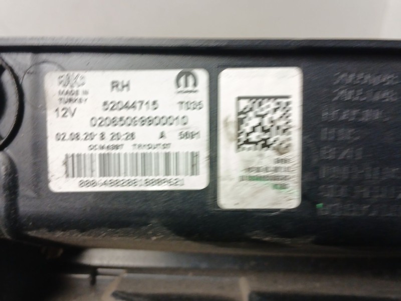 Recambio de piloto trasero izquierdo para fiat doblo cargo (263_) 1.4 natural power referencia OEM IAM 52044715 20650748 