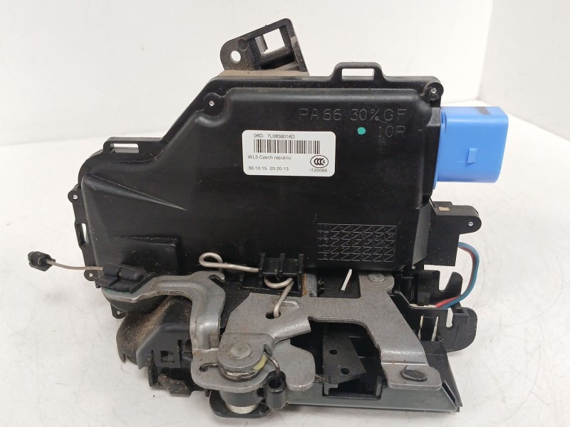 Recambio de cerradura puerta trasera derecha para volkswagen touran (1t1, 1t2) 1.9 tdi referencia OEM IAM 7L0839016D  