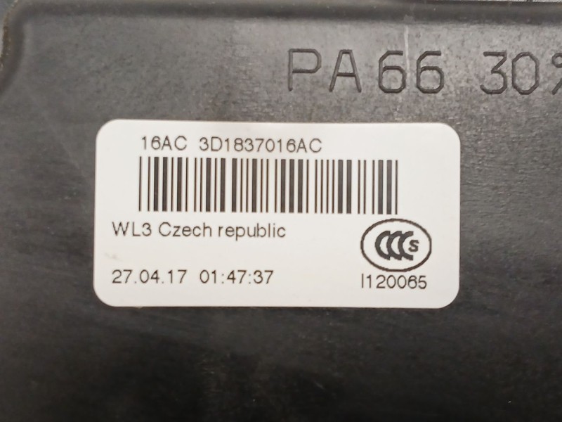 Recambio de cerradura puerta delantera derecha para volkswagen touran (1t1, 1t2) 1.9 tdi referencia OEM IAM 3D1837016AC  