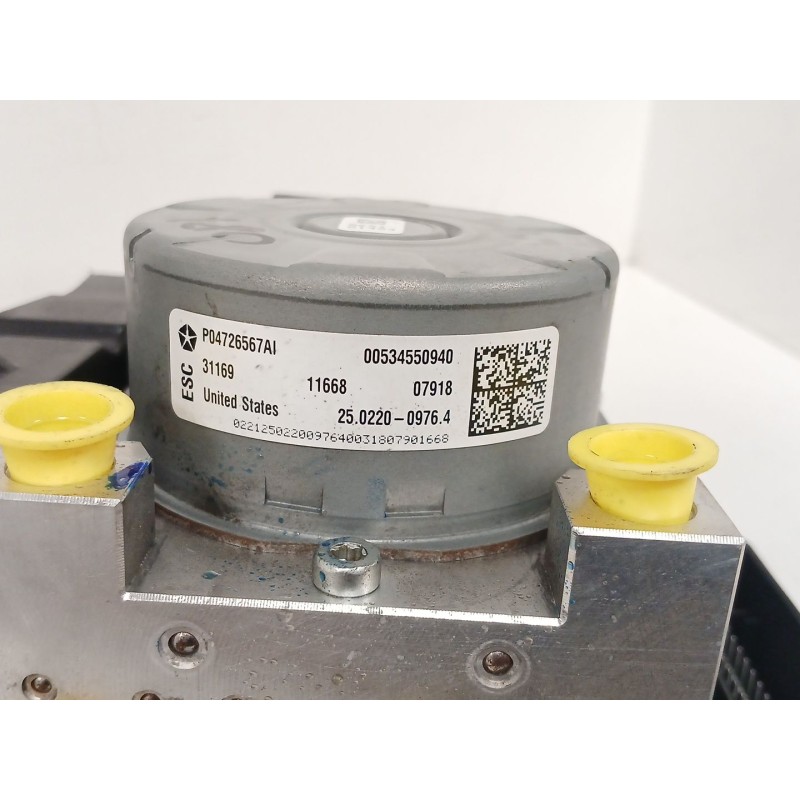 Recambio de abs para jeep compass (mp, m6, mv, m7) 1.4 multiair referencia OEM IAM P04726567AI  