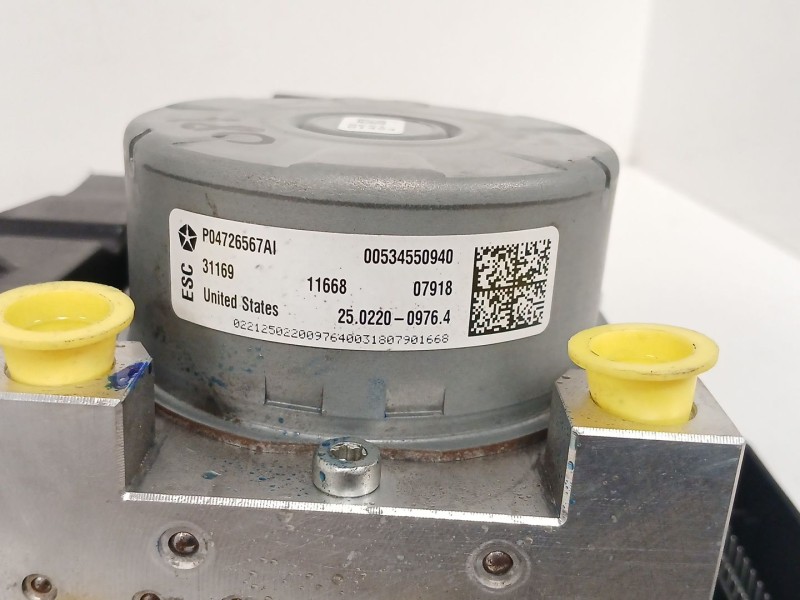 Recambio de abs para jeep compass (mp, m6, mv, m7) 1.4 multiair referencia OEM IAM P04726567AI  