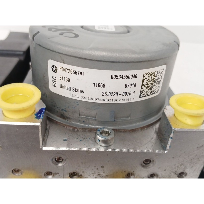 Recambio de abs para jeep compass (mp, m6, mv, m7) 1.4 multiair referencia OEM IAM P04726567AI  