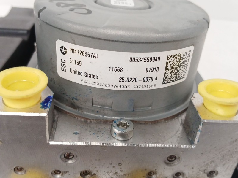 Recambio de abs para jeep compass (mp, m6, mv, m7) 1.4 multiair referencia OEM IAM P04726567AI  