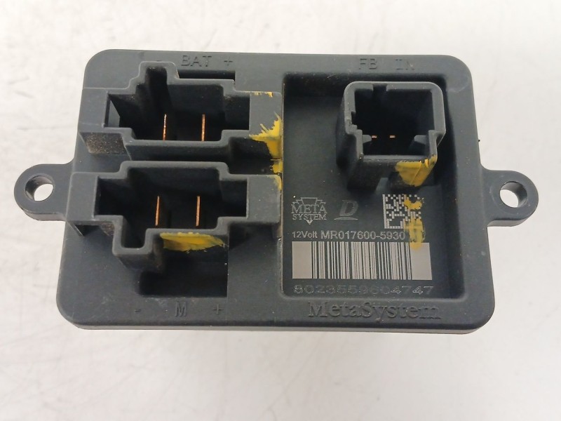 Recambio de resistencia calefaccion para jeep compass (mp, m6, mv, m7) 1.4 multiair referencia OEM IAM MR0176005930  