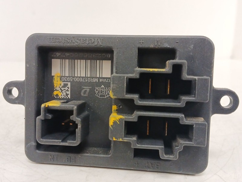 Recambio de resistencia calefaccion para jeep compass (mp, m6, mv, m7) 1.4 multiair referencia OEM IAM MR0176005930  