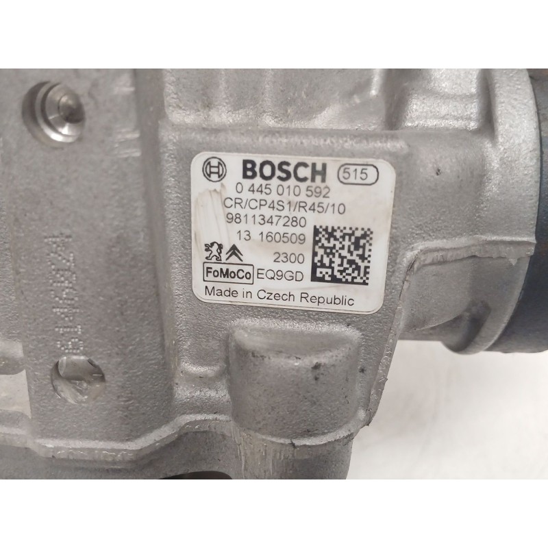 Recambio de bomba inyeccion para ford fiesta vi (cb1, ccn) 1.5 tdci referencia OEM IAM 0445010592 9811347280 