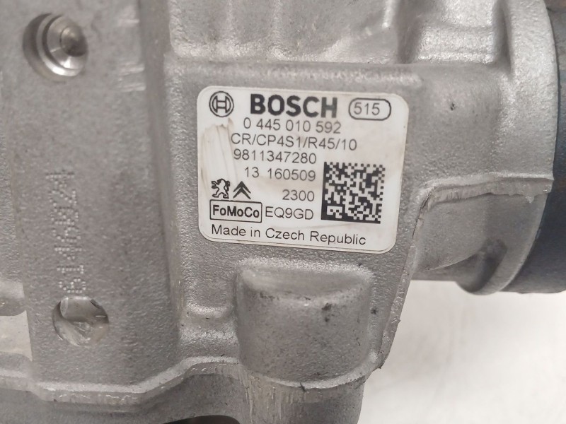 Recambio de bomba inyeccion para ford fiesta vi (cb1, ccn) 1.5 tdci referencia OEM IAM 0445010592 9811347280 