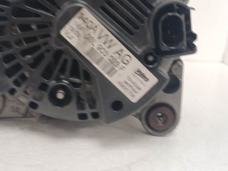 Recambio de alternador para volkswagen golf vi (5k1) 2.0 tdi referencia OEM IAM 03L903023F  