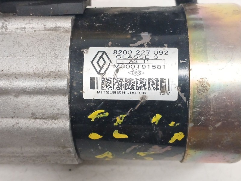 Recambio de motor arranque para renault clio ii (bb_, cb_) 1.5 dci (b/cb07) referencia OEM IAM 8200227092 M000T01581 
