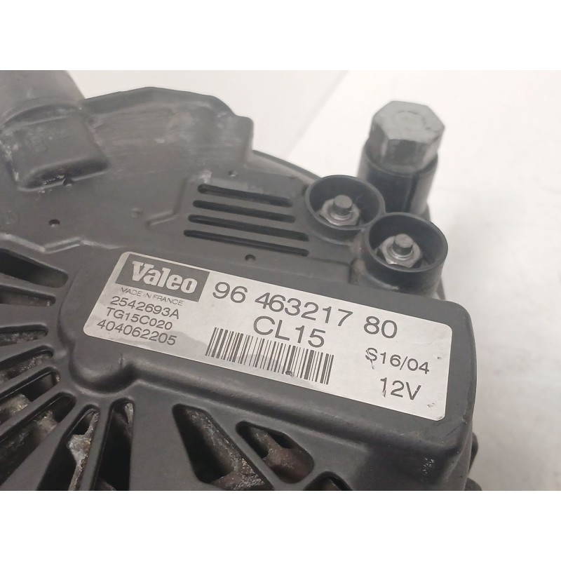 Recambio de alternador para citroën xsara picasso (n68) 1.6 hdi referencia OEM IAM 9646321780 CL15 TG15C020