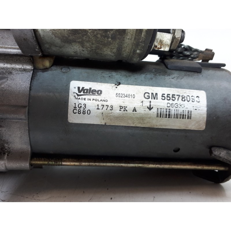 Recambio de motor arranque para opel corsa d corsavan referencia OEM IAM 55578093 D6G33 