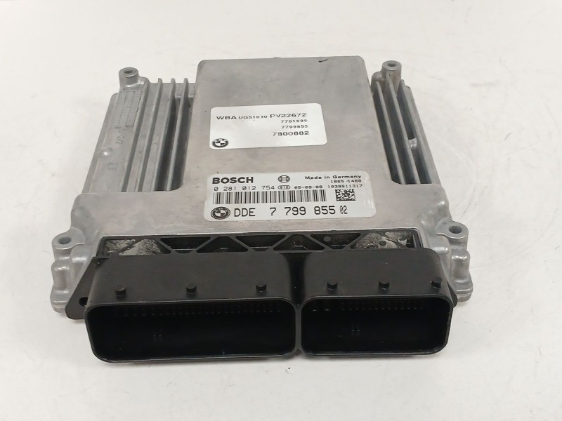 Recambio de centralita motor uce para bmw 1 (e87) 120 d referencia OEM IAM 0281012754 DDE779985502 779985502