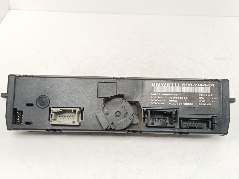 Recambio de mando climatizador para bmw 1 (e87) 120 d referencia OEM IAM 698394401  