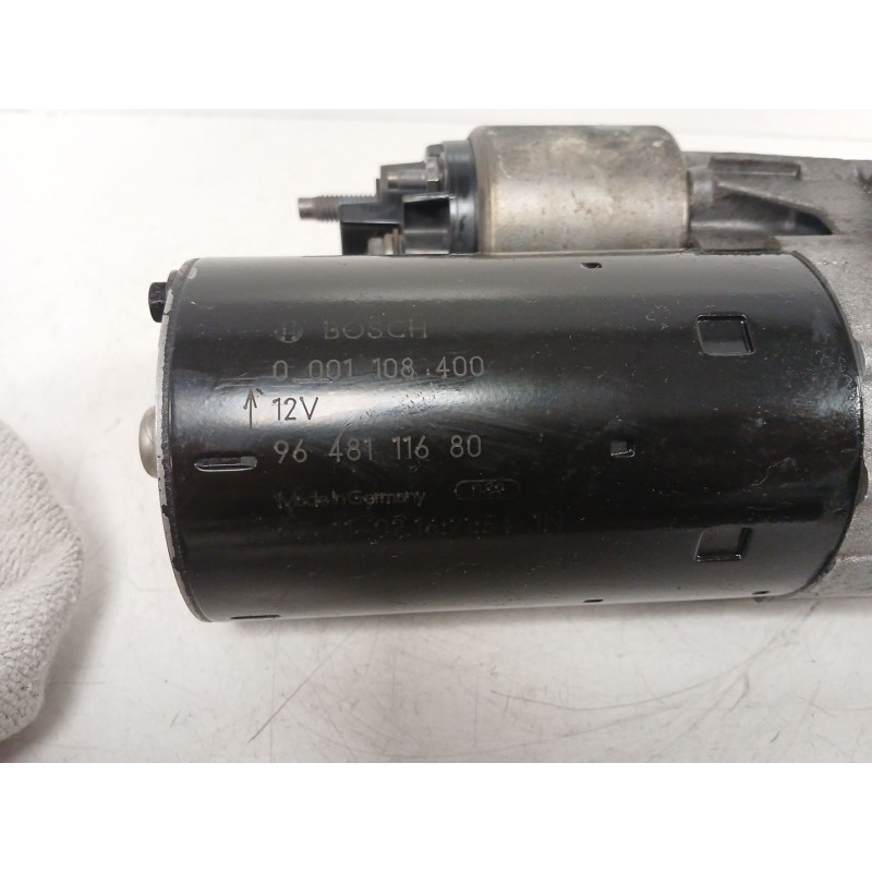 Recambio de motor arranque para citroën xsara picasso (n68) 2.0 hdi referencia OEM IAM 0001108400 9648111680 
