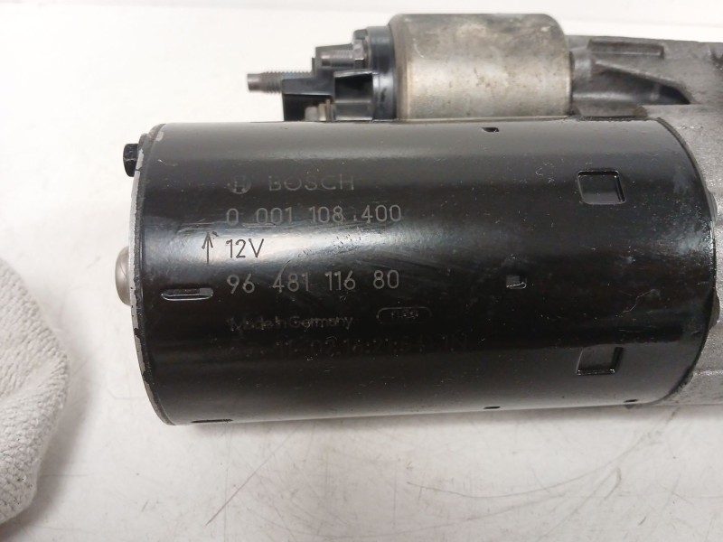 Recambio de motor arranque para citroën xsara picasso (n68) 2.0 hdi referencia OEM IAM 0001108400 9648111680 