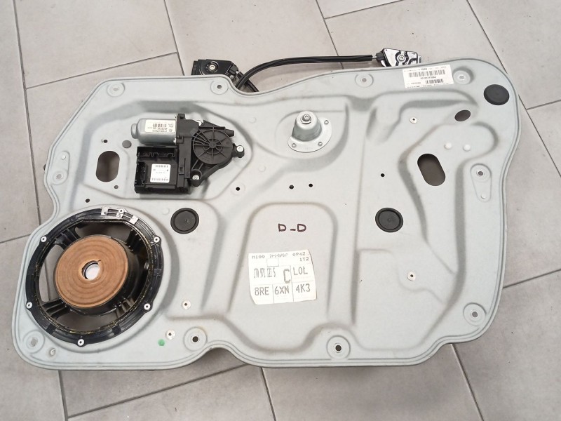 Recambio de elevalunas delantero derecho para volkswagen touran (1t1, 1t2) 1.9 tdi referencia OEM IAM 1T0959702D 1K0959792J 