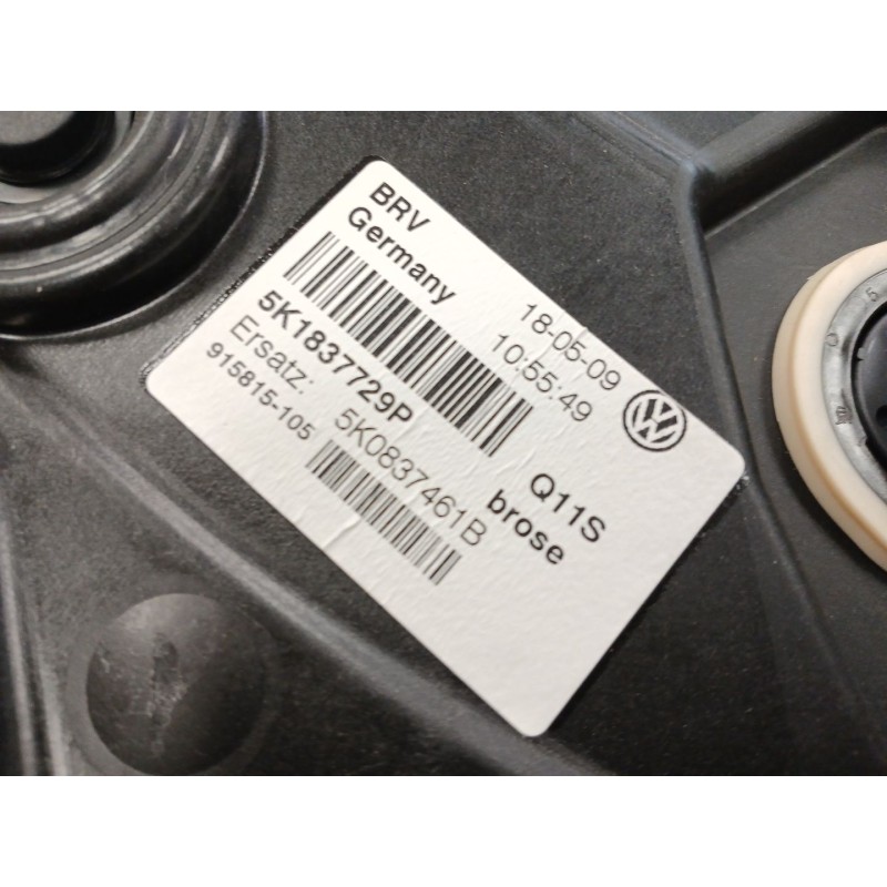 Recambio de elevalunas delantero izquierdo para volkswagen golf vi (5k1) 2.0 tdi referencia OEM IAM   