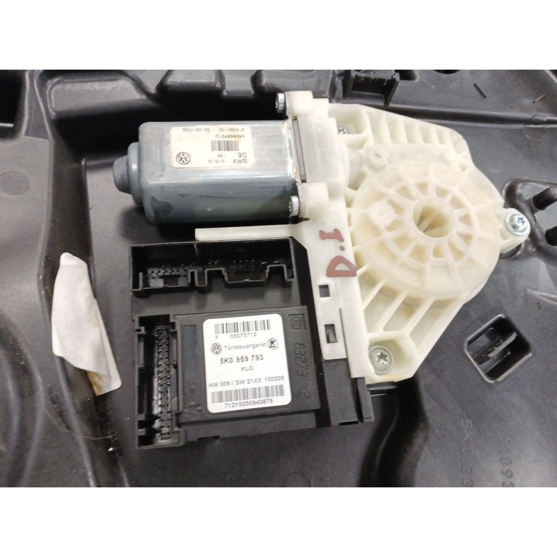 Recambio de elevalunas delantero izquierdo para volkswagen golf vi (5k1) 2.0 tdi referencia OEM IAM   