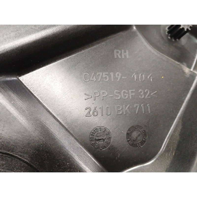 Recambio de elevalunas trasero derecho para jeep compass (mp, m6, mv, m7) 1.4 multiair referencia OEM IAM   