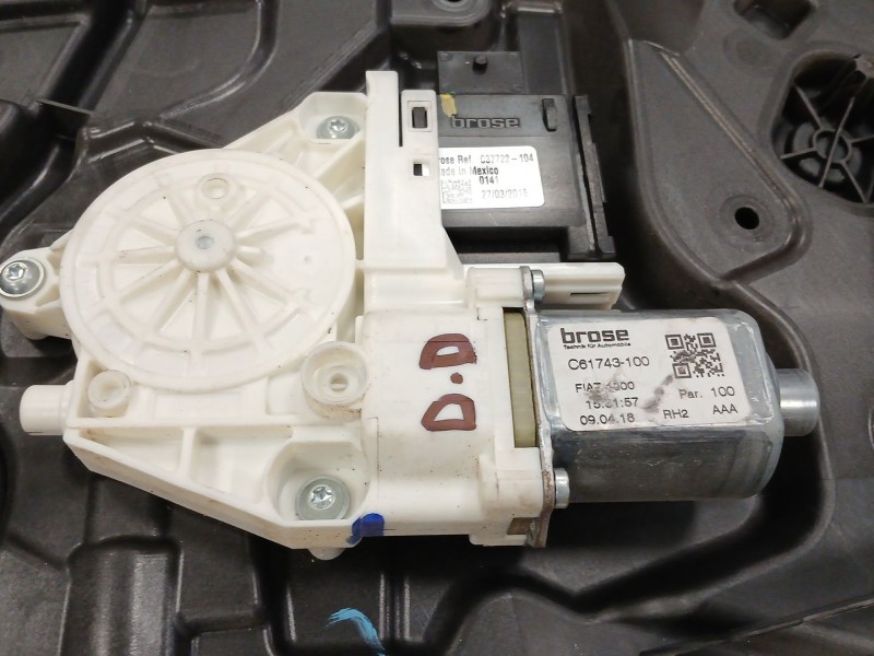 Recambio de elevalunas delantero derecho para jeep compass (mp, m6, mv, m7) 1.4 multiair referencia OEM IAM   