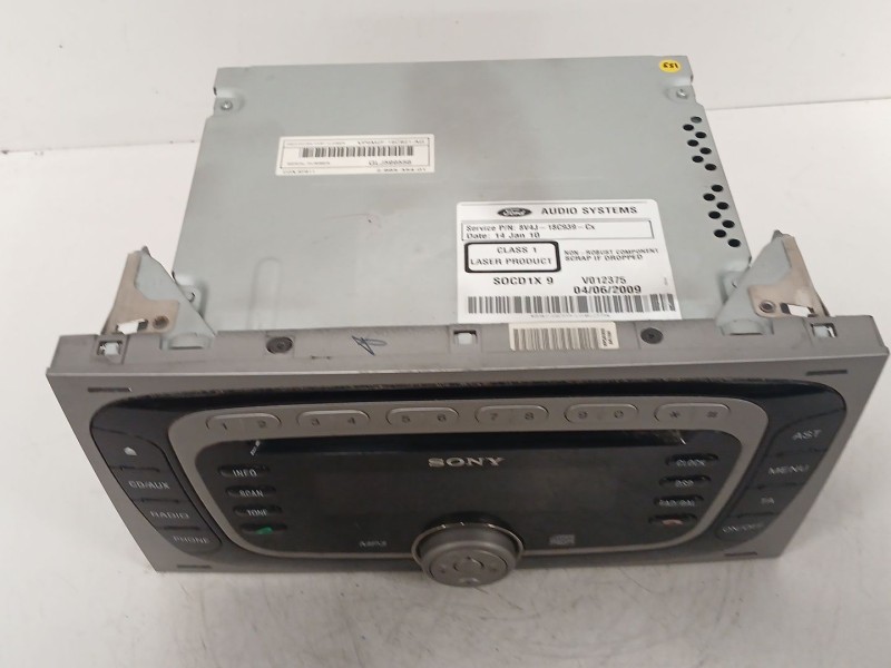 Recambio de sistema audio / radio cd para ford kuga i 2.0 tdci referencia OEM IAM   