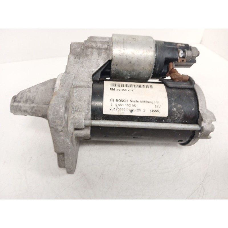 Recambio de motor arranque para opel corsa e (x15) 1.4 (08, 68) referencia OEM IAM 25198414 0001192081 