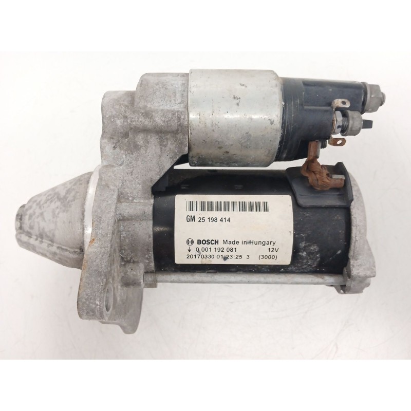 Recambio de motor arranque para opel corsa e (x15) 1.4 (08, 68) referencia OEM IAM 25198414 0001192081 