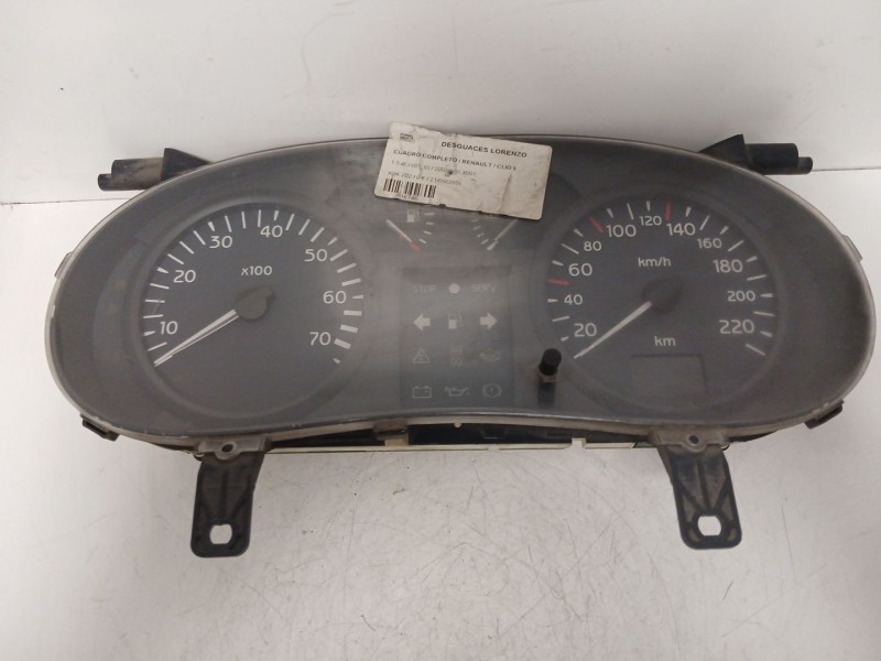 Recambio de cuadro instrumentos para renault clio ii fase ii (b/cb0) 1.5 dci diesel referencia OEM IAM 8200059763 16746 