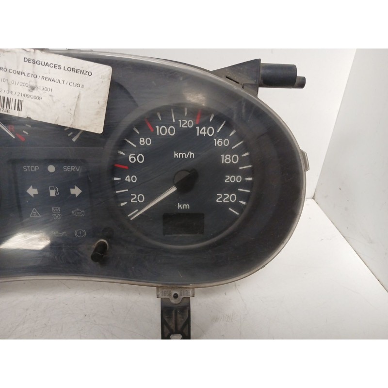 Recambio de cuadro instrumentos para renault clio ii fase ii (b/cb0) 1.5 dci diesel referencia OEM IAM 8200059763 16746 
